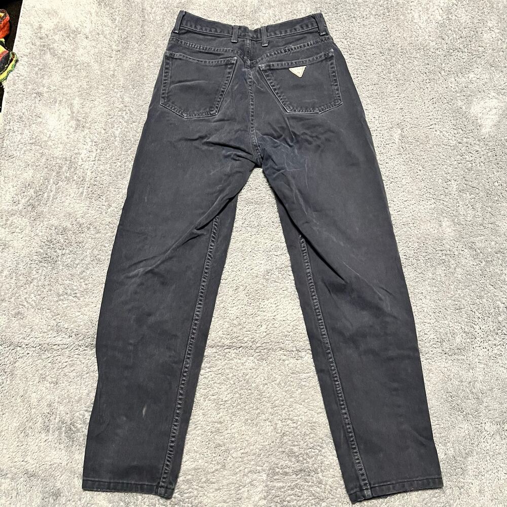 Vintage Guess Jeans Mens 29 Blue Chino Denim USA Made Pants High Rise